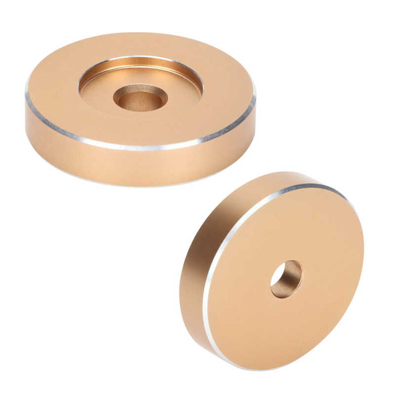 Adaptateur de platine pour enregistrement, 45 tr/min, grand trou, feuille de Conversion, vinyle noir, pince adaptateur pour la plupart des enregistrements à grands trous