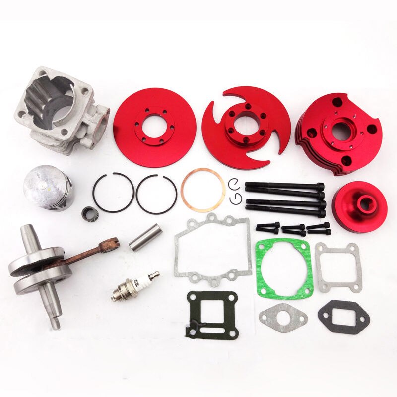 Racing Big Bore kit 44mm Cylinder Piston Set 49cc Pocket Bike Mini Dirt ATV Quad