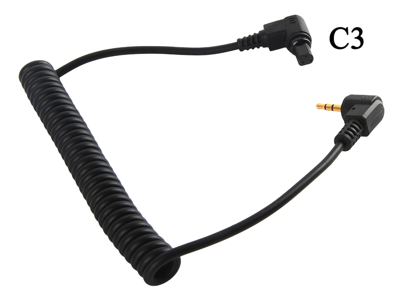 Viltrox 90 cm Timer Camera Afstandsbediening Ontspanknop Aansluiten Kabel Cord Voor Canon Nikon Pentax Sony Viltrox JY-120 JY-710