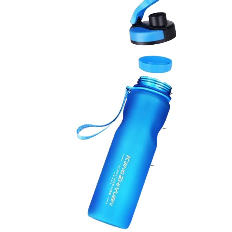 1000ml sports vandflasker plastik kopper skrubbe plads kop miljøvenlig tritan bpa fri klatring vandreture cykelflaske  u0075