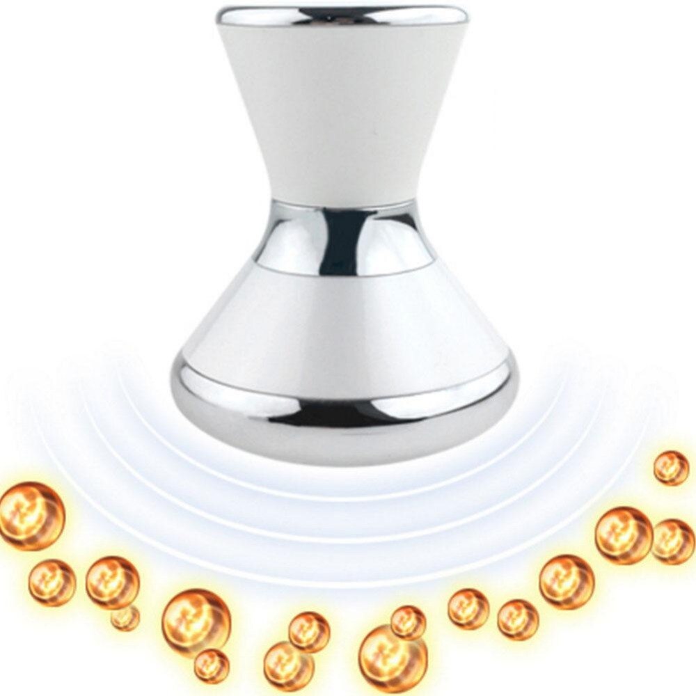 Przenośny kształt hantla ultradźwiękowy masażer robić twarzy magnetyczna mikrowibracja esencja energia kinetyczna wprowadzenie przyrząd kosmetyczny