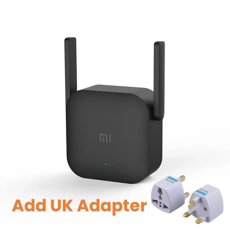 Xiaomi Repeater WiFi Pro Mi Amplifier Network Expander Router Power Extender Roteador 300M 2.4G 2 Antenna for Router Home Office: green