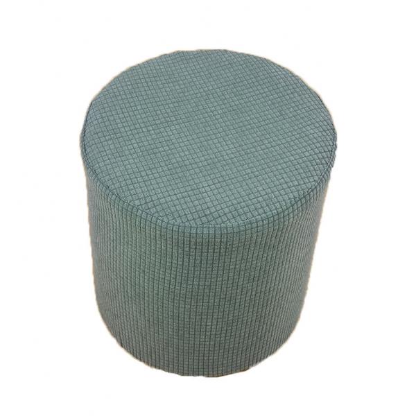 1pc- delige stretch poef met elastische onderkant voor de meeste ronde voetenbankjes: Groente