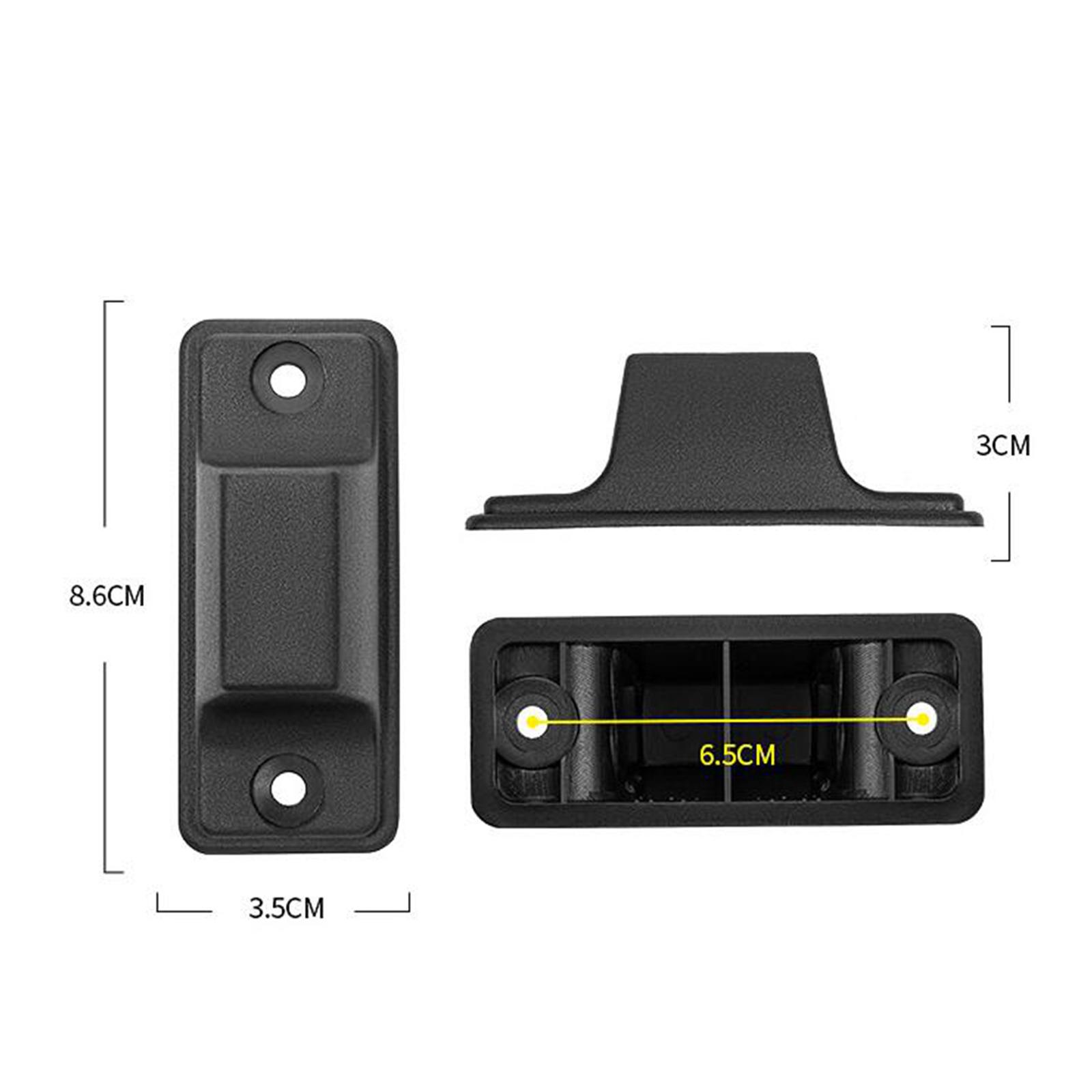 Luggage Bracket Side Feet Baggage Stud Foot Luggage Bottom Side Stand Feet Baggage Replacement Stud Foot for All Suitcase
