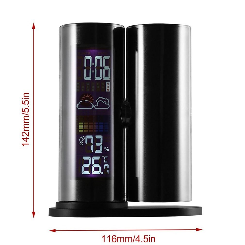 TS-E03 Projection Clock Quartz Alarm Clock with Projection Projection Alarm Clock with Thermometer Function