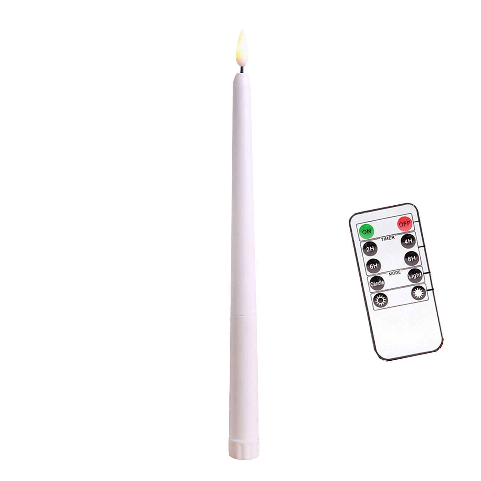 Pack of 6 Remote or Not Remote LED Candles Warm White Led Flameless Candles Battery Operated Moving Wick Tea Light