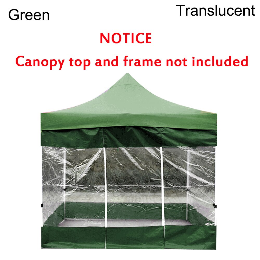 1PC tenda da esterno portatile sostituzione della superficie impermeabile antipioggia Gazebo da giardino ombra riparo parabrezza senza baldacchino/telaio superiore: Type1-4