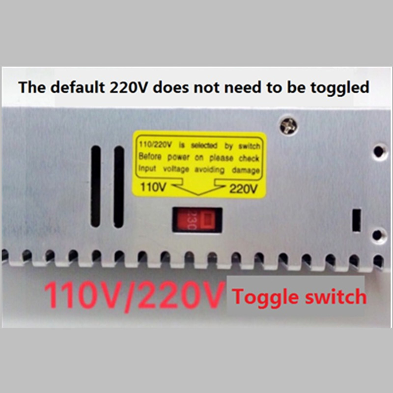 Digital display adjustable DC switching power supply 0-5V0-12V0-24V0-36V0-48V0-60V0-80V0-120V