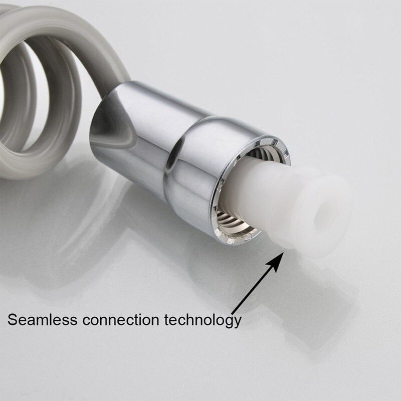 Retractable Spring Shower Hose Toilet Spray Gun Spring Hose Shower Shower PU Hose Bidet Connection Hose
