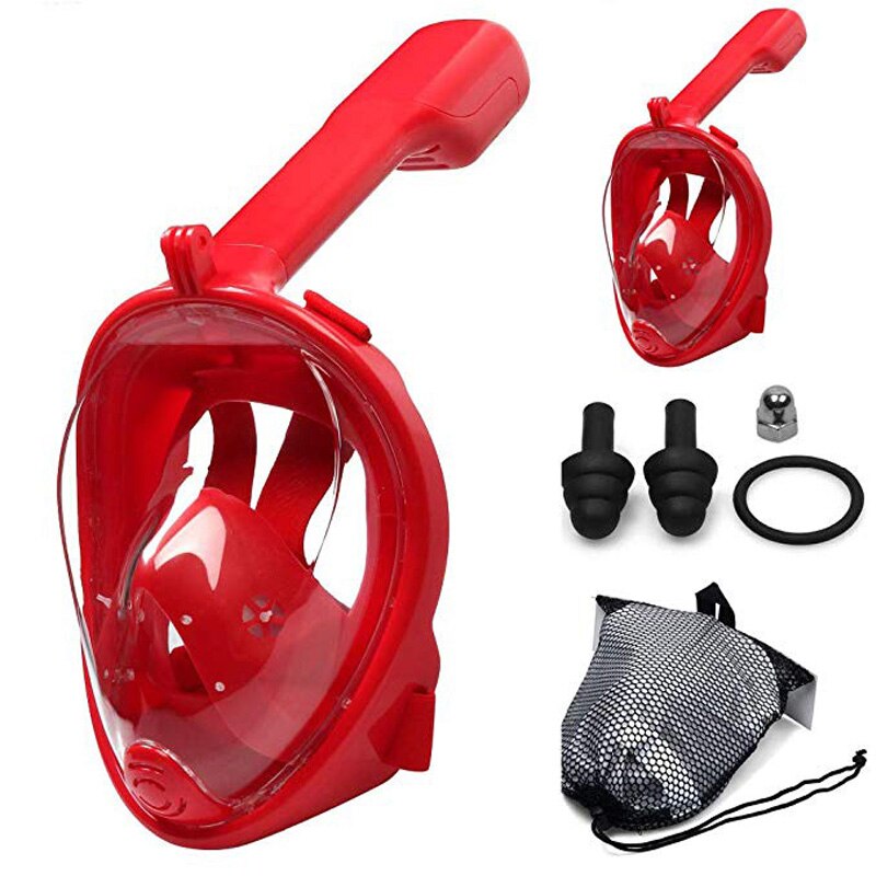 Underwater Anti Fog Scuba Diving Mask Set Full Face Snorkeling Mask Men Women Diving Equipment For Swimming Spearfishing