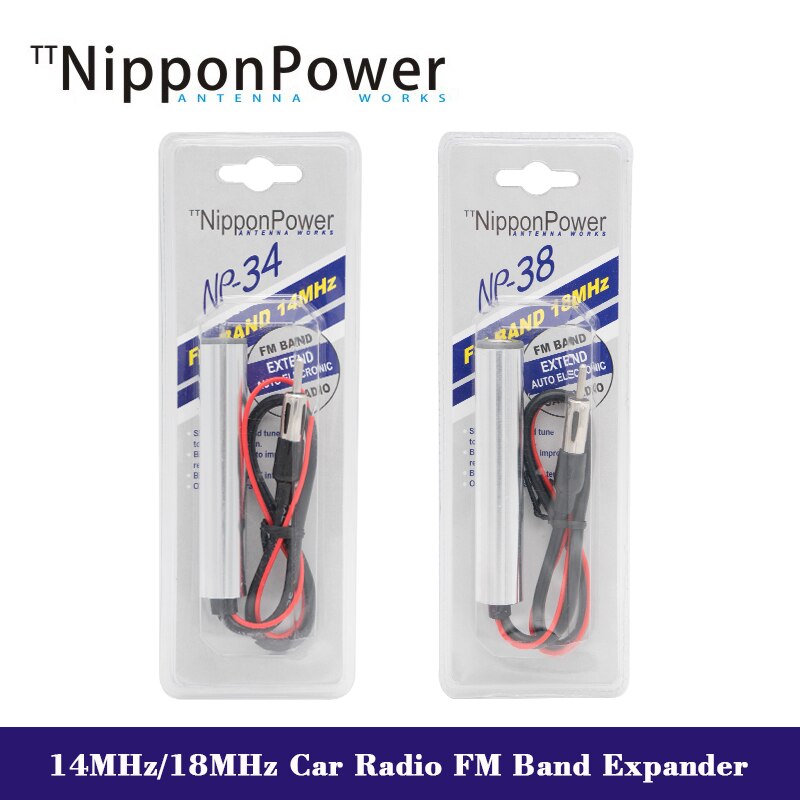 Convertidor de cambio de frecuencia expansor de Radio FM de coche de 14 MHz y 18 MHz para vehículo y filtro