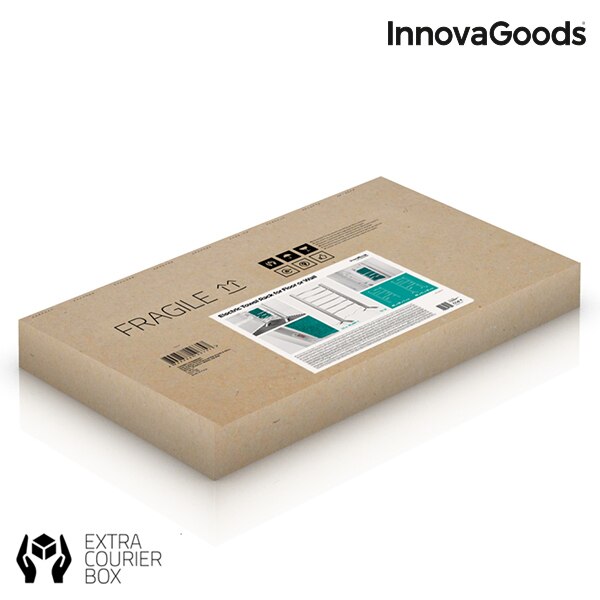 Innovagoods Elektrische Handdoekenrek Voor Vloer Of Wand 90W Grijs (6 Bars)