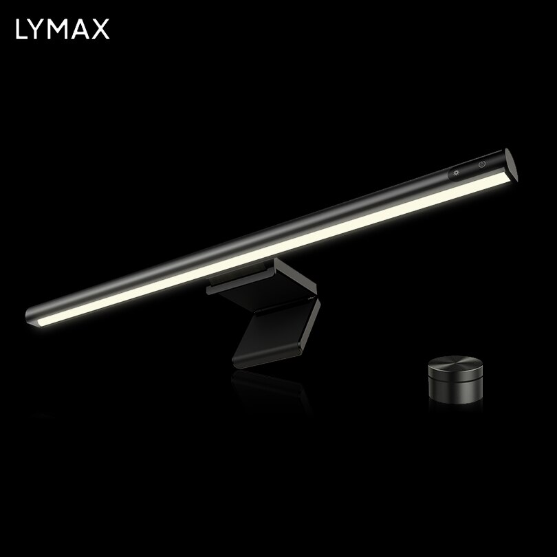 LYMAX LED Desk Lamp Screen Bar Display Hanging Light Eyes Protection PC Computer Monitor Light Bar Dimmable Reading Screen Lamp
