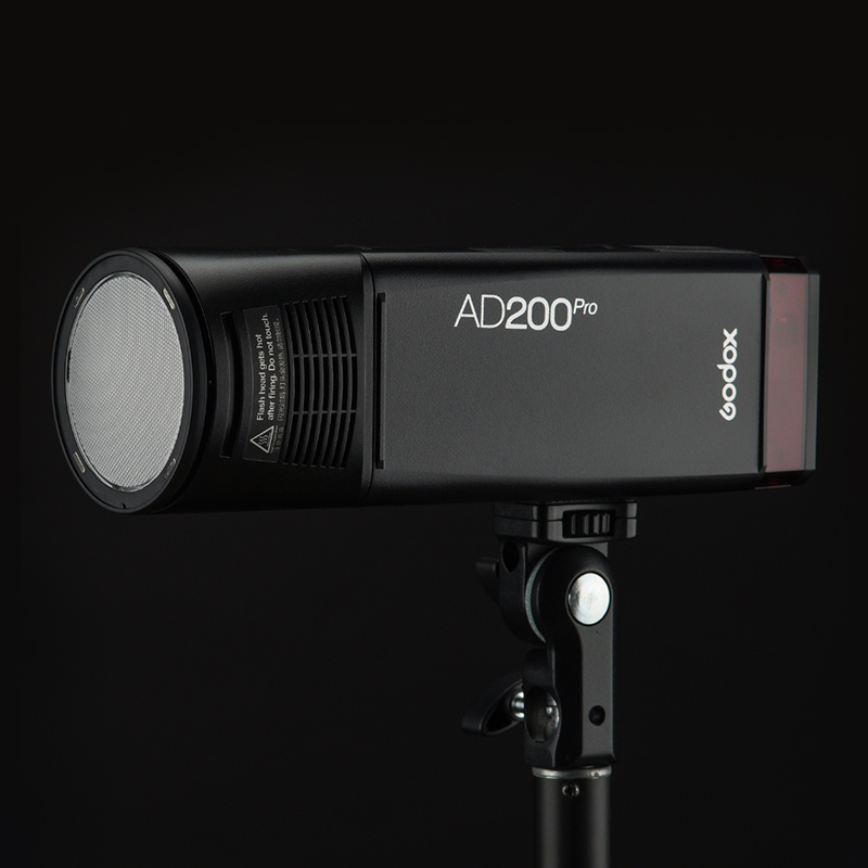 Godox ad -e2 e hållarfäste med 1/4 &quot; skruva på toppen för att hålla godox  ad200 ad200 pro  ad300 pro flash speedlite