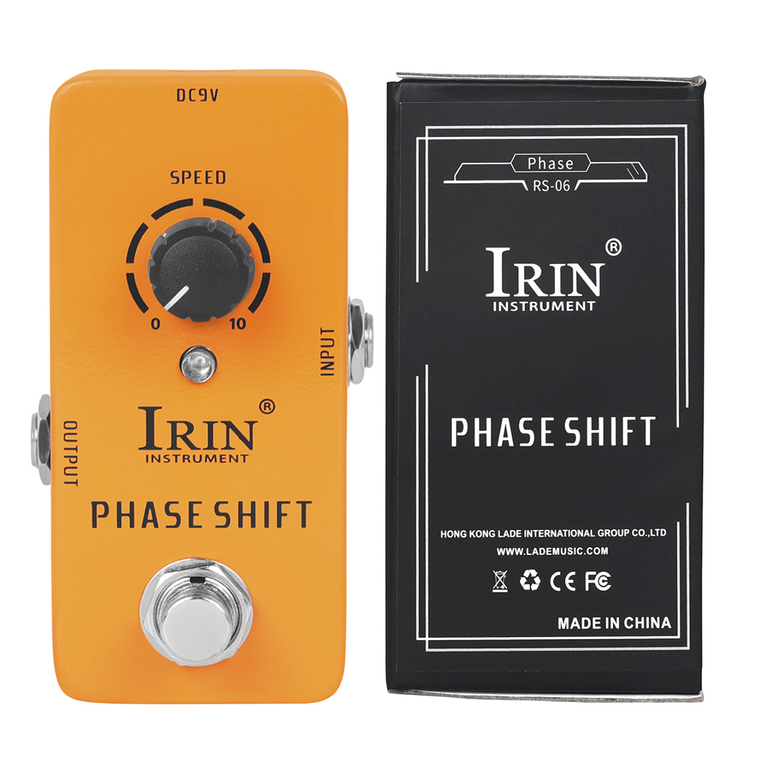Pedal de efectos de guitarra eléctrica serie RS, piezas de Pedal de guitarra de aleación de aluminio Dyna Comp/BBD Flanger/TALENT OCTAVE/GOLDEN FUZZ: Amarillo claro