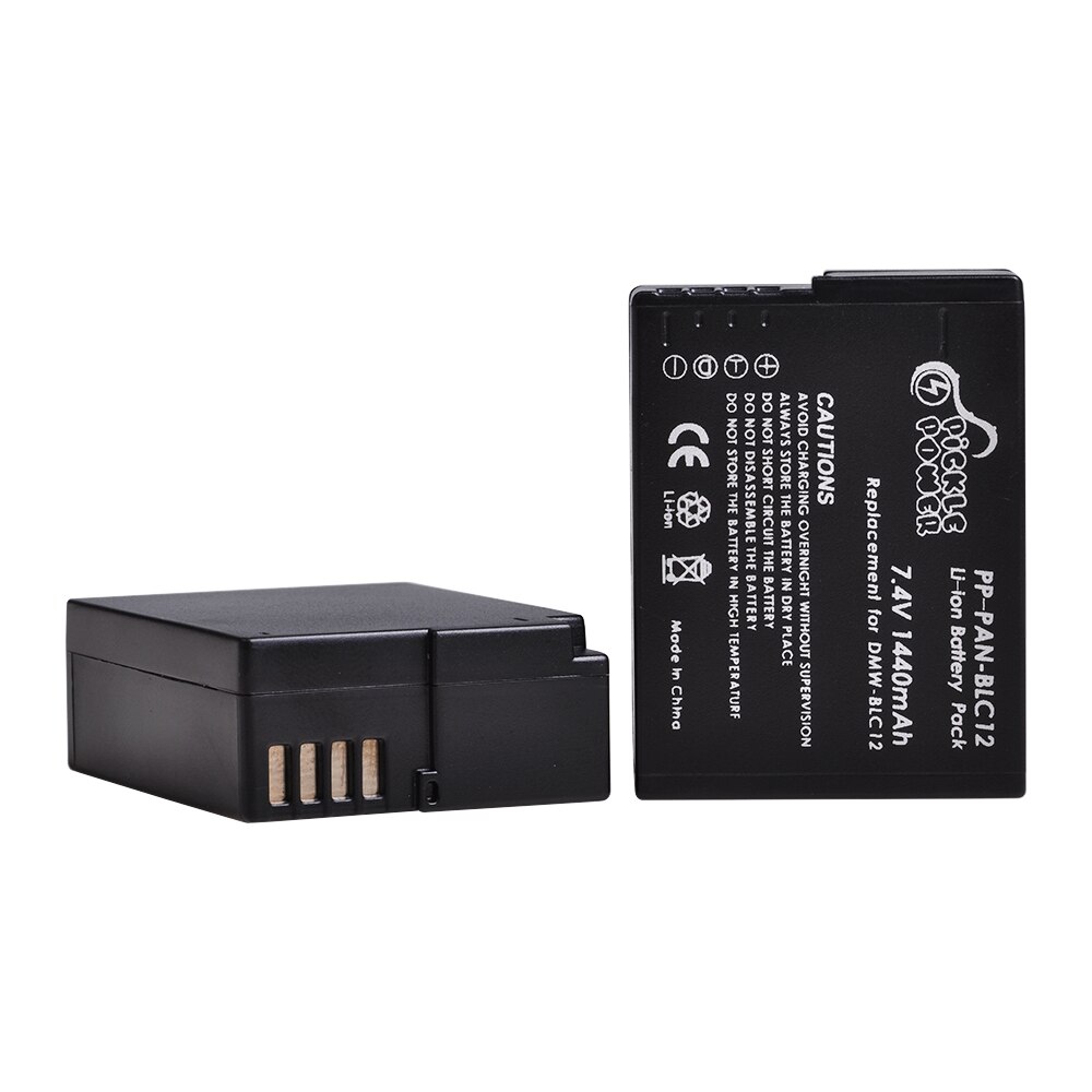 DMW-BLC12 BLC12E BLC12PP Dmw BLC12 Batterij Oplader Kits Voor Panasonic Lumix DMC-FZ200, FZ300, FZ1000, FZ2500, g5, G6, G7, GX8.