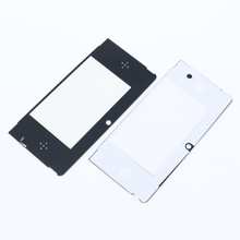 2 stks Top Front LCD Screen Protector Plastic Cover Lens Vervanging voor Nintendo 3DS