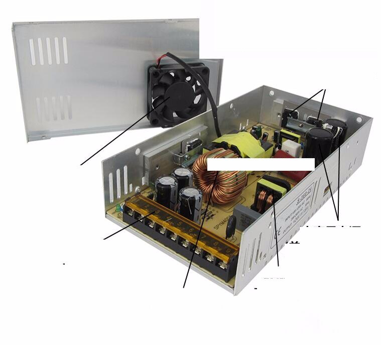13.8V 30A Switching Mode Power Supply Vehicle mounted / interphone / Radio linear voltage stabilized power supply