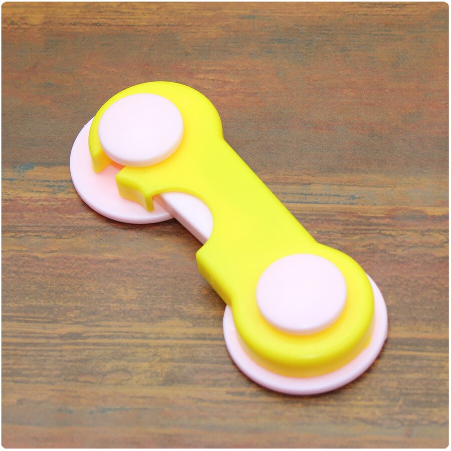 1pc Plastic Cabinet Lock Child Safety Baby Protection From Children Safe Locks for Refrigerators Baby Security Drawer Latches: 5