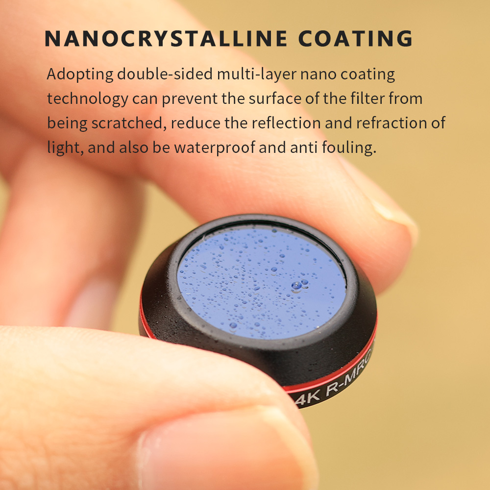 Lens Filter For SJCAM C300 Sports Camera Lens UV/CPL/NDPL Filter Optical Glass Protective Cover Filter Set Accessories