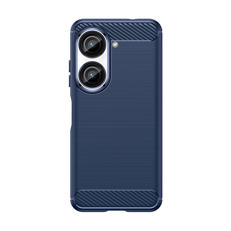 Schokbestendige beschermhoes voor de asus zenfone 9 10 inclusief zachte hoesjes.: Buikspieren / Blauw