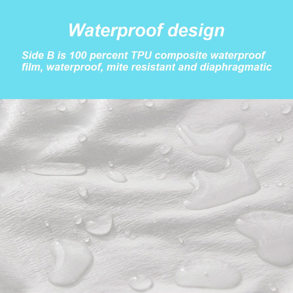 thumbnail image 2 of Super King Terry Mattress Protector – Waterproof, Washable & Hypoallergenic (Bluemoon Bedding) 2 of 6