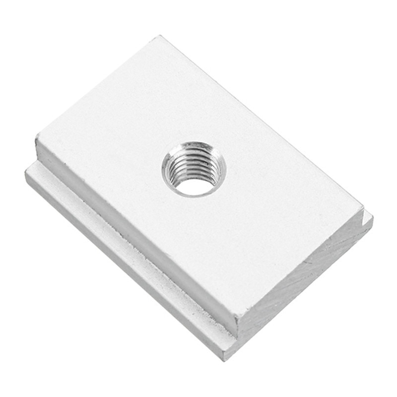 10 stk  m6/m8 t- spor glidemutter aluminiumslegering t spormutter for trebearbeidingsverktøy jigger skrue sporfeste tp -0150