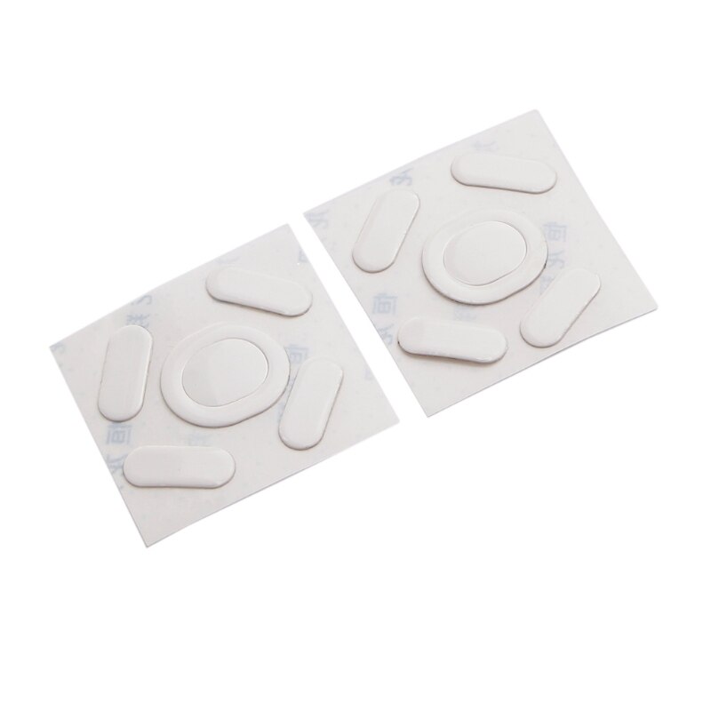 2- pack professional mouse skate stickers, mouse feet pad, glides, rounded curve edge replacement for logitech  g102 mouse