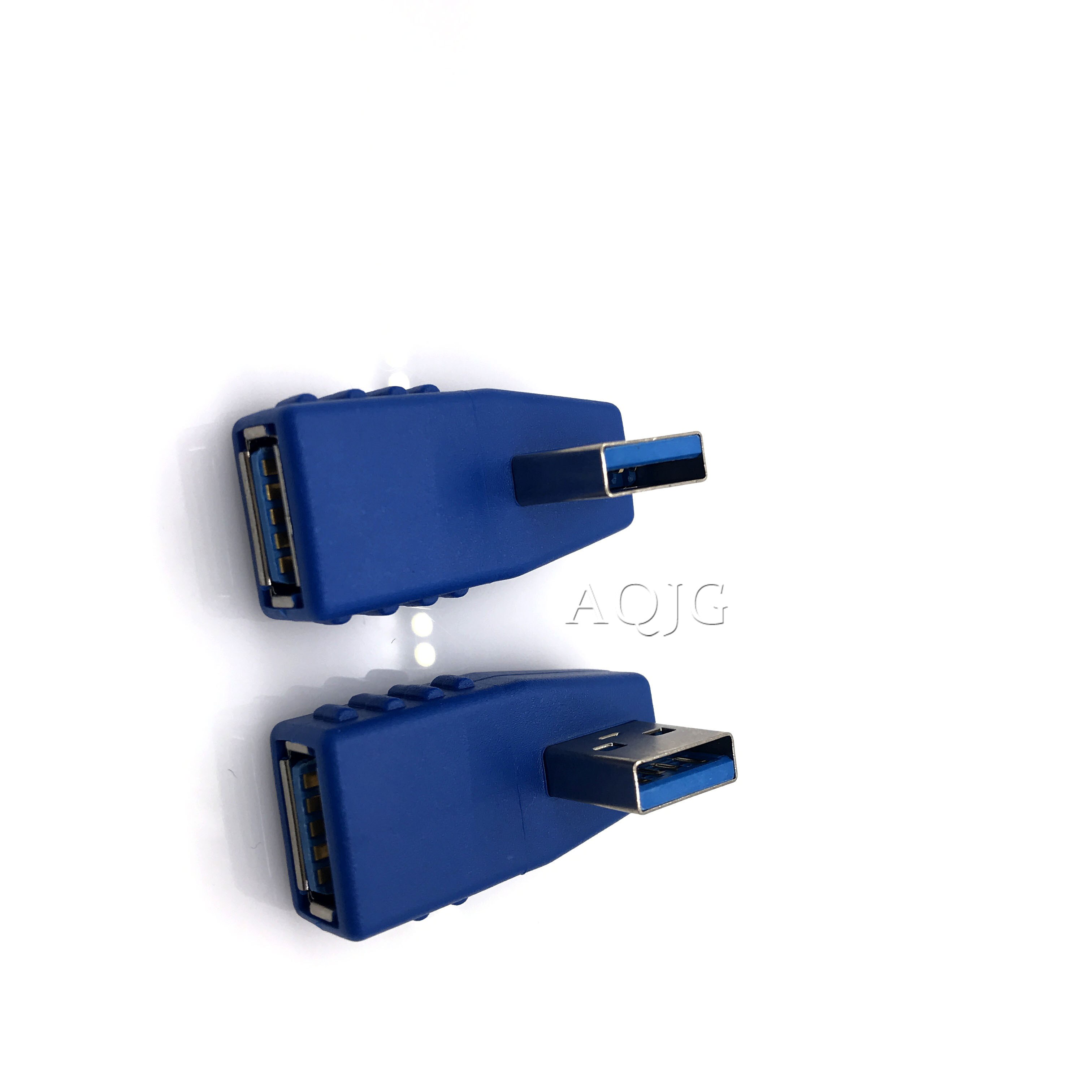 Usb 3.0 Stecker Rechts + Links winkel 90 grad Konverter USB 3.0 Typ A Stecker auf Buchse stecker Adapter Konverter AQJG