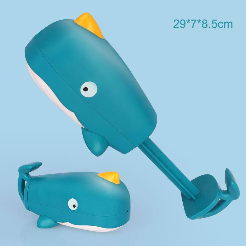 Niedlichen Cartoon Tiere Sommer Wasser Pistole Kinder Spielzeug Spiele Im Freien Schwimmen Pool Squirter Spielzeug Strand Wasser Spielzeug Für Kinder Bad spielzeug: Whale water gun