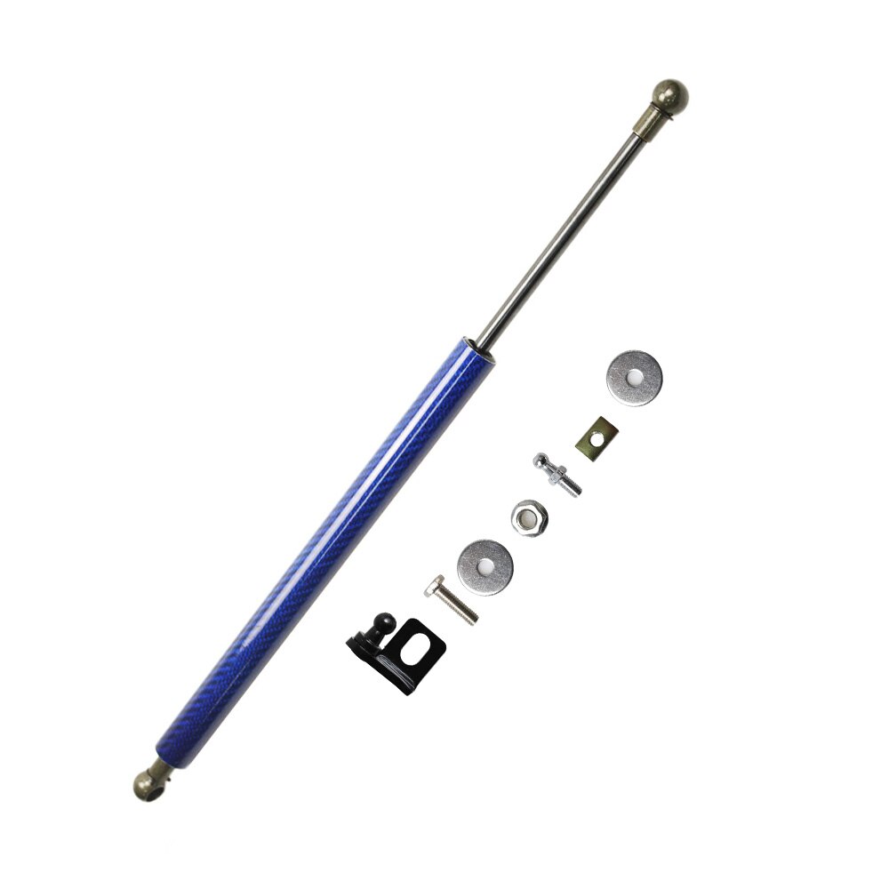 for HONDA S660 (JW5) Rear Hood Bonnet Modify Gas Struts Shock Damper Lift Supports Car-Styling Absorber: BLUE CARBON FIBER