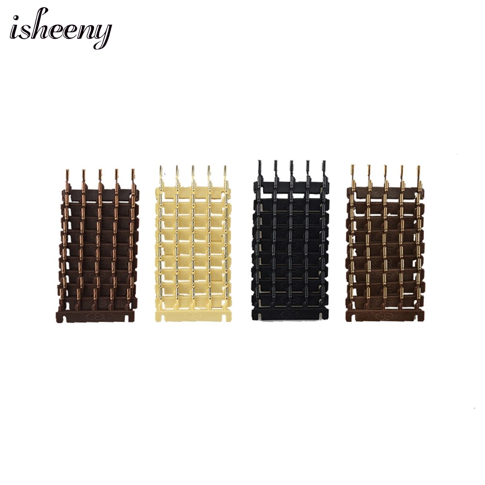 Boucles d&#39;extension de cheveux naturels 6D, outils de remplacement pour Extensions de cheveux humains, noir brun blond 40 pièces/pack