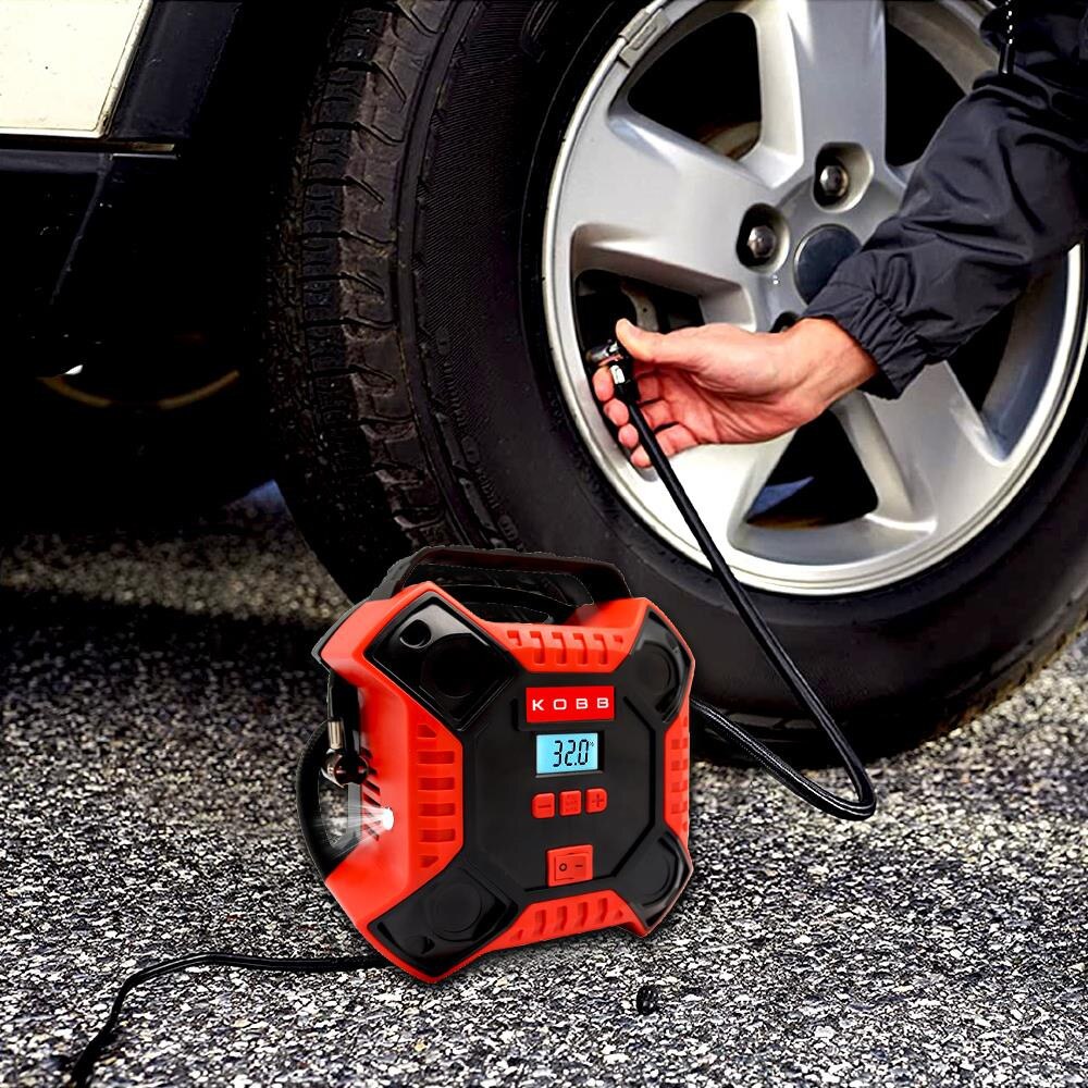 KOBB KB200 12Volt 160 PSI Digital Pressure Display Air Pump