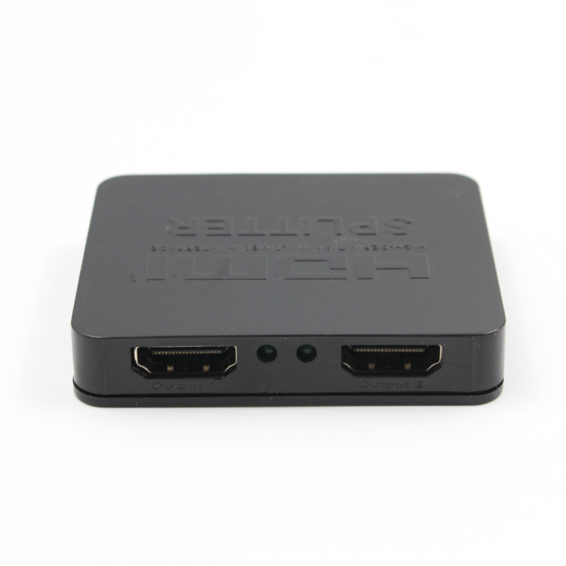 Multifunctionele HDMI Splitter 1 In 2 Out 2 Poorten Repeater Versterker Hub HDMI Switch Box HDMI 1080P 3D Display voor Computers