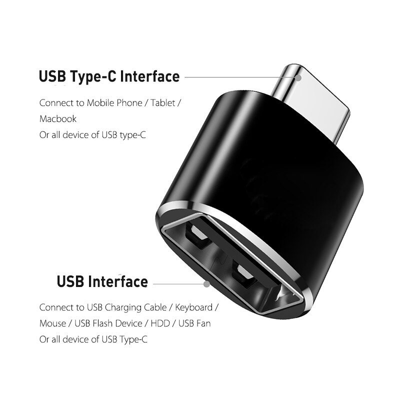 Adaptador e conversor otg, micro usb para tipo-c usb para tipo c para macbook samsung s9 s8 oneplus 2 3 cabo de carregador micro usb