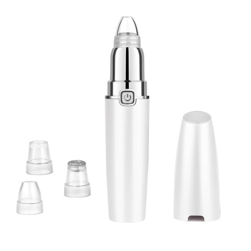 Face Blackhead Removal Vacuum Cleaner-Battery Operated Pore Cleaner Blackhead Removal Tool with 4 Replaceable Suction Cups for B