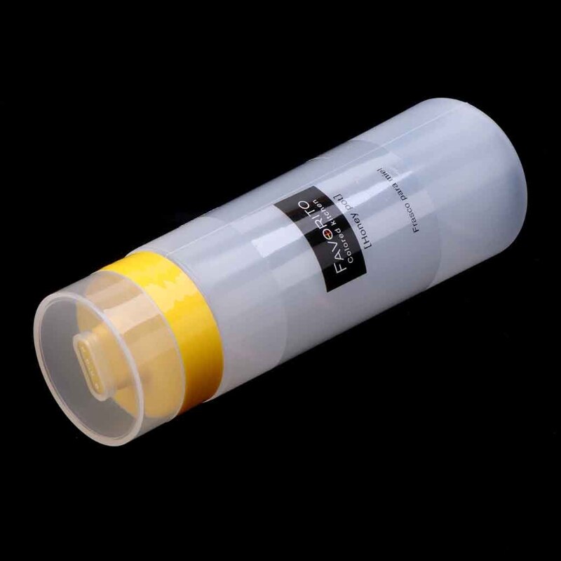 4-loch Kunststoff Salat Dressing Squeeze Flasche Würze Spender Ketchup Senf spender