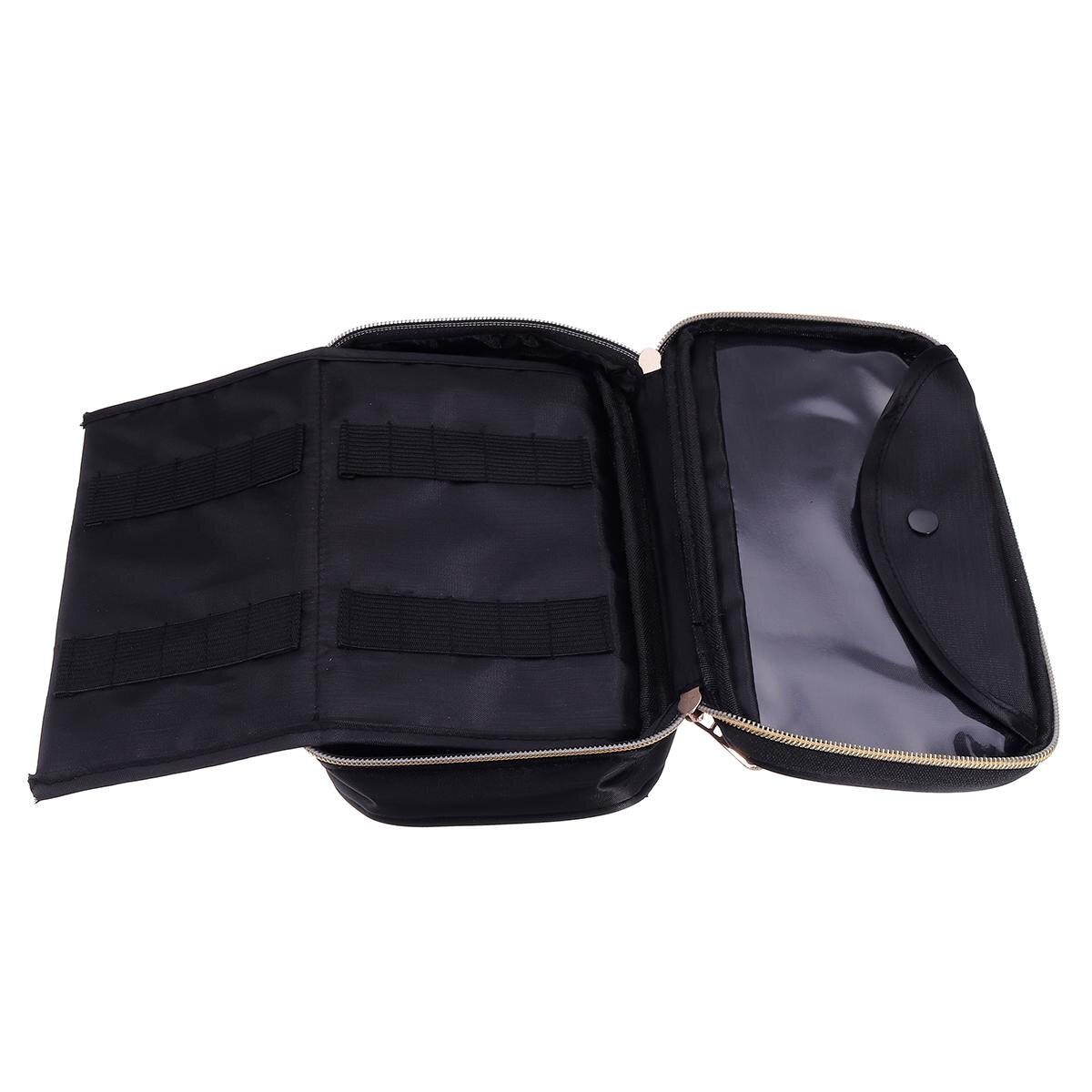 Nail Art Pen Storage Pouch Waterproof Nail Brush Case Holder Storage Bag for Nail Brush Large Capacity Cosmetic Makeup Bag Case