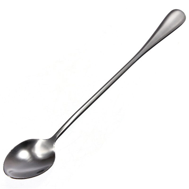 Beste Lange Lepel Koffie Latte Ijs Soda Sundae Drink Cocktail Scoop Mixer Puddler Roeren Bar Lepel Tool
