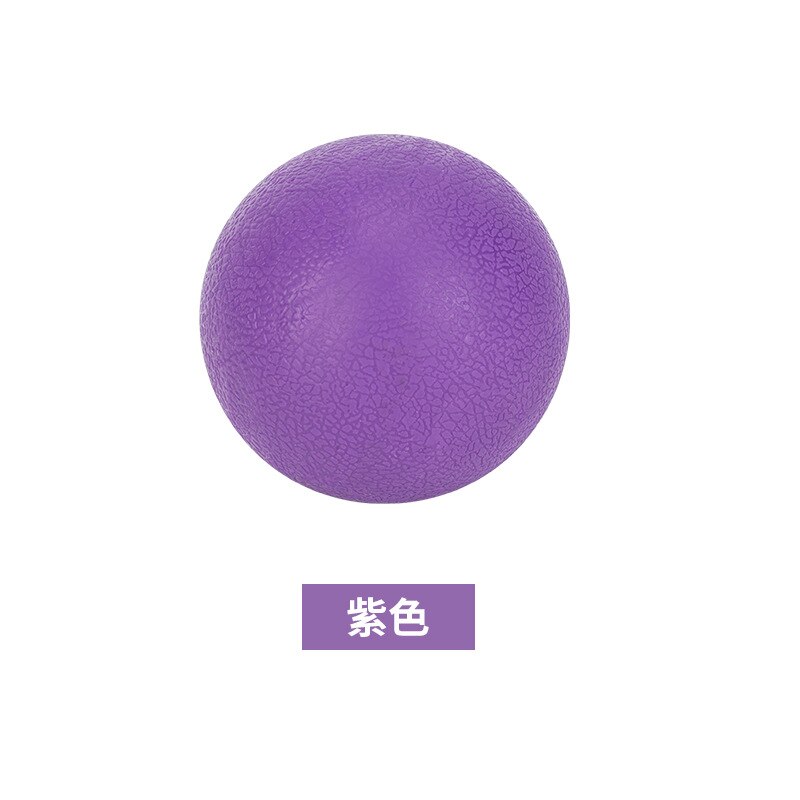 TPE Mold Plastics Massage Ball Massage Ball Hockey Peanut Balls Pair Manufacturers Direct Selling: Single Purple