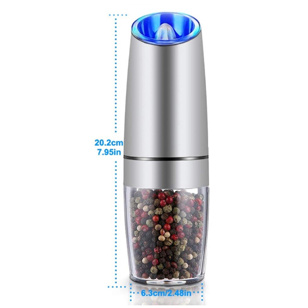 Stainless Steel Pepper Mill Electric Salt and Pepp... – Grandado