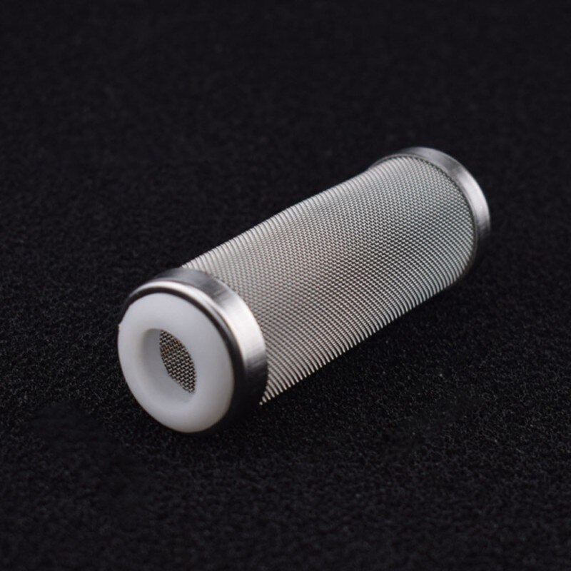 Edelstahl Fisch Einlass Schutzgitter Filter Netze einstellen Spezielle Aquarium Garnelen Zylinder Filter Zufluss Einlass Schutzfall: L