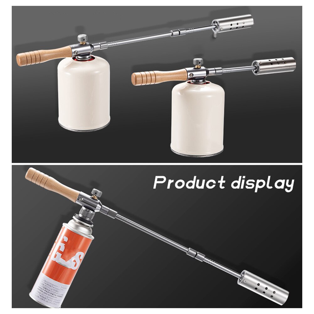 Campingmoon mt -3955 luke branner maskin gressbrennere blåslampe flerbruksgasser fakkel camp flamethrowers
