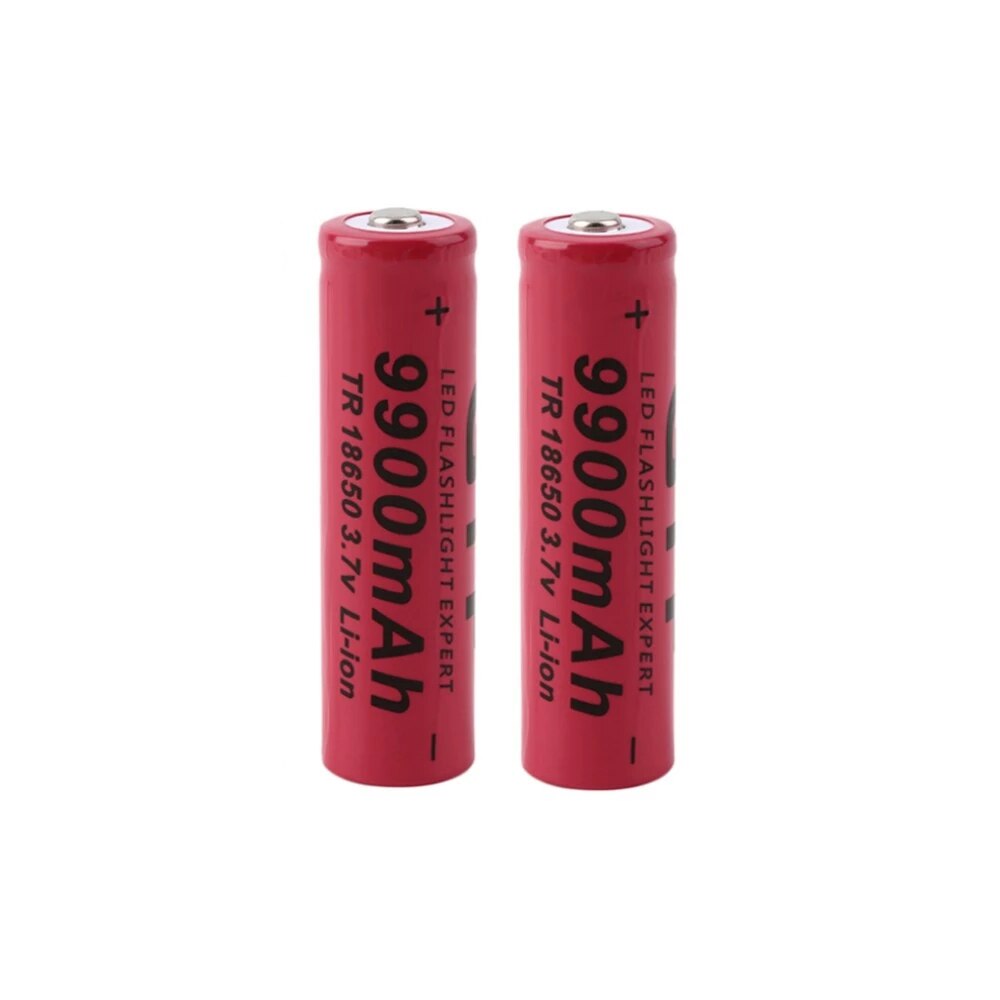 10 pz/lotto nuova batteria 18650 3.7V 9900mAh batteria ricaricabile agli ioni di litio per torcia a Led giocattolo torcia batteria 18650