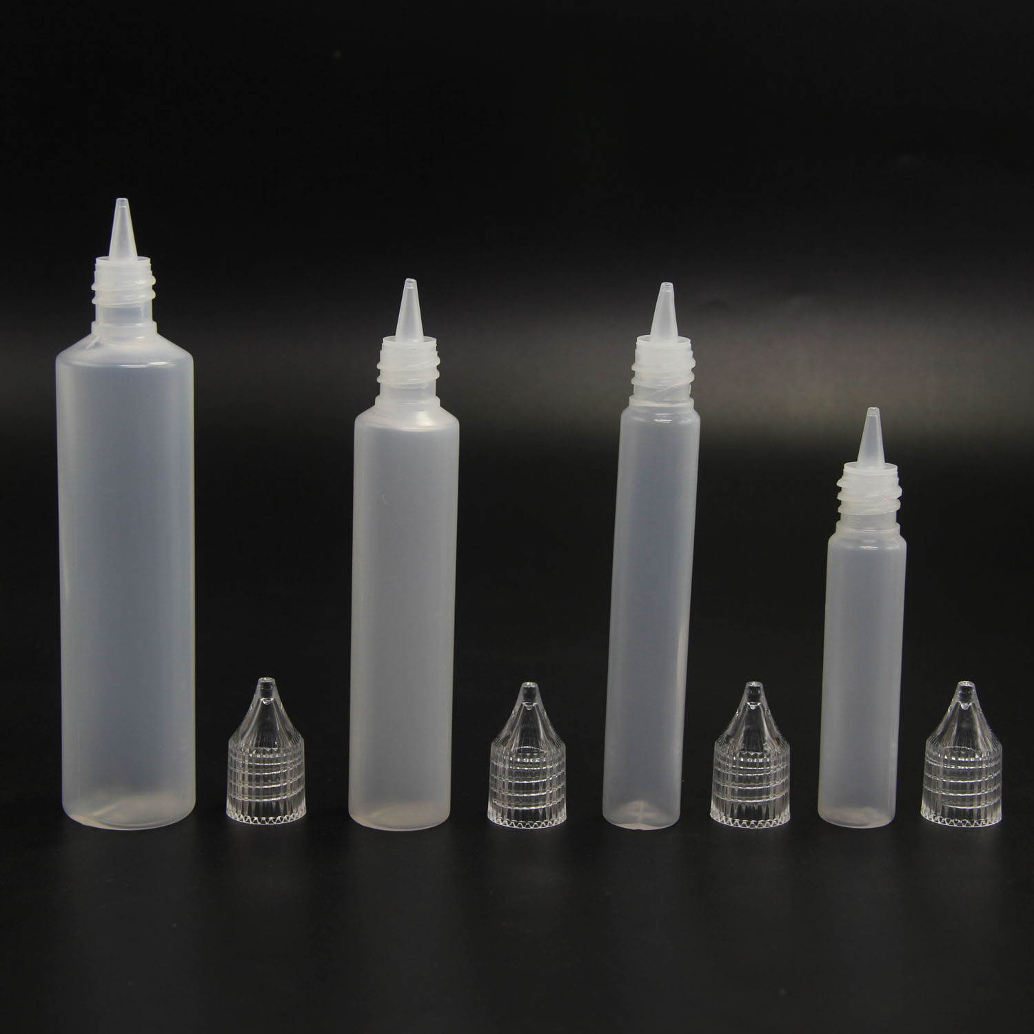 10/15/30/50 ml Plastic Druppelflesje Vloeibare Fles Lege Lange Slanke Fles Pen Vorm fles Voor Inkt Olie Pigment Container