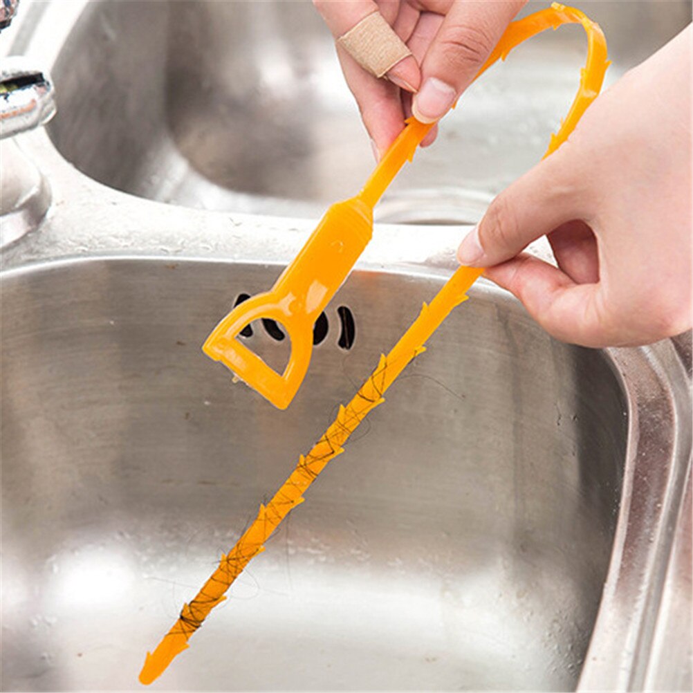 Badkamer Wc Keuken Afvoer Verwijdert Verstopt Haren Borstel Slang Vormige Sink Cleaner Voor Home