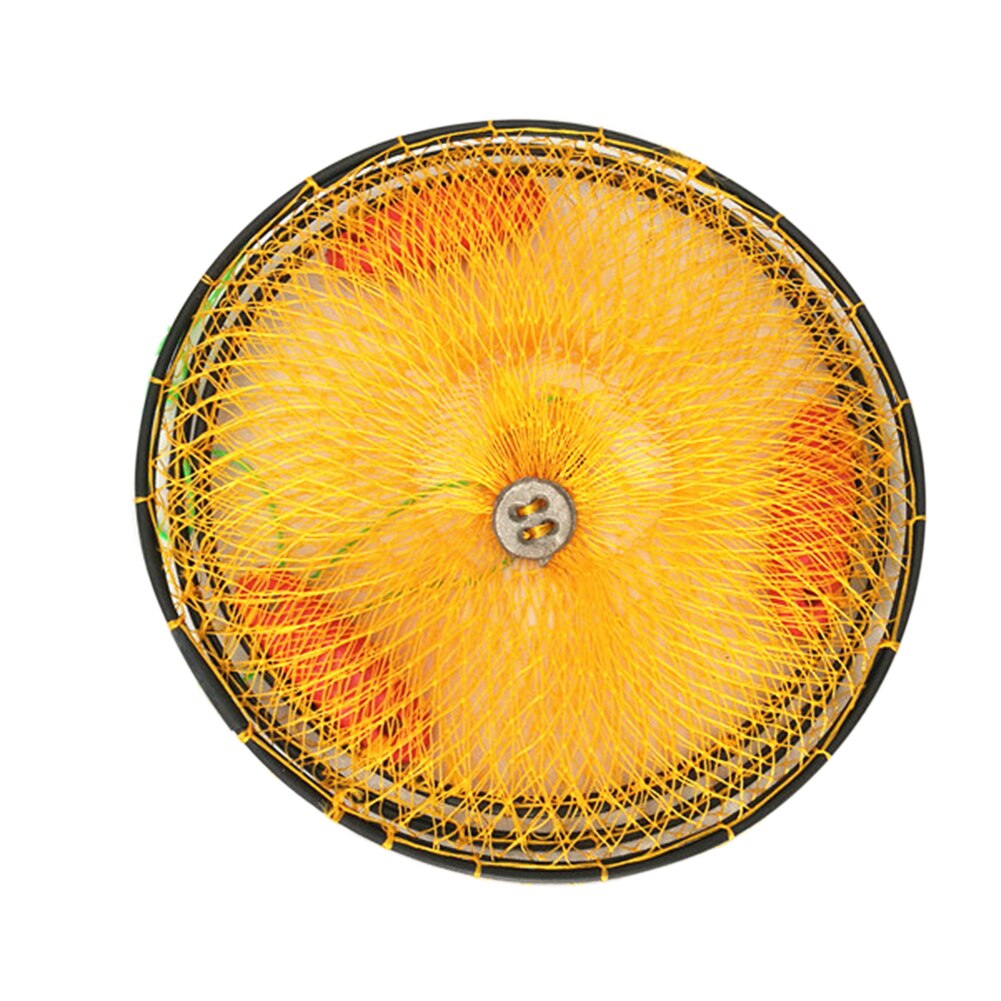 2 Layers Portable Foldable Fishing Floating Net Fish Shrimp Mesh Cage Trap: Default Title