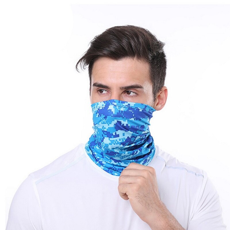 Outdoor sportowy szalik turystyka Sarves szalik Turban rower chustka na szyję osłona na twarz pyłoszczelna Sacrf hidżab szalik mężczyźni kobiety: 11