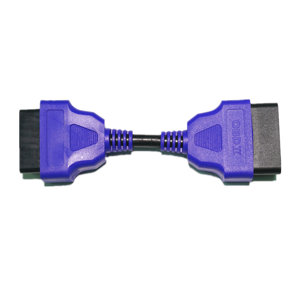 Obd2 Verlengkabel Auto Obd2 16Pin Man-vrouw Plug Verlengsnoer Gele Kabel Verlengen Obd2 Diagnostische Interface Adapter: YELLOW