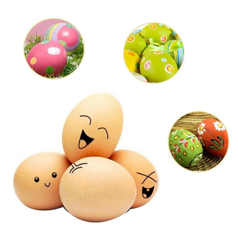 Påske simulering egg diy simulering malt skall pedagogisk Doodle låve påske etterrengjøringe egg leketøy  o5 o 0